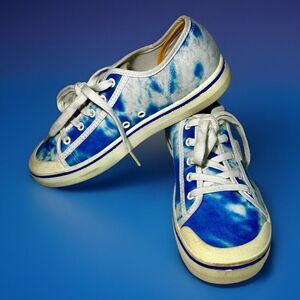 Keen Women's Size 8.5 Elsa Lite Canvas Sneakers Casual Shoes Blue